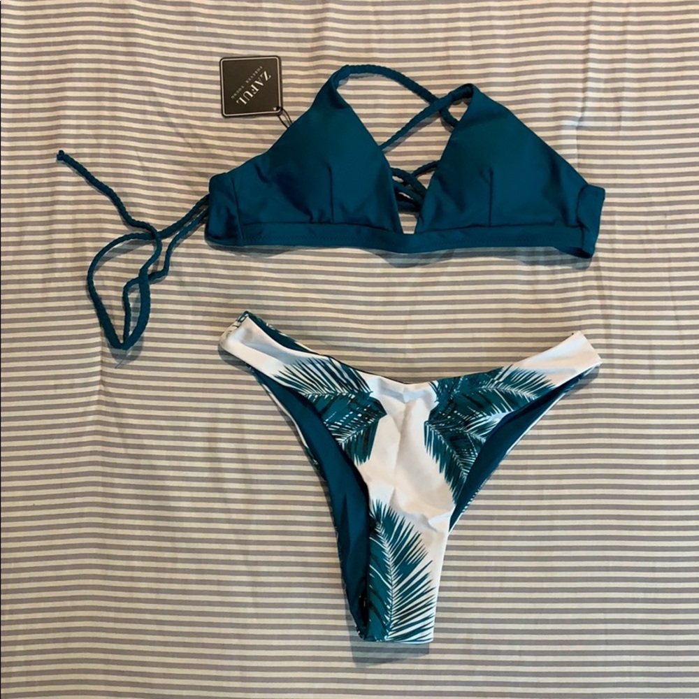 Zaful adjustable bathing suit size US 6